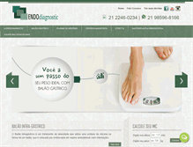 Tablet Screenshot of endodiagnostic.com.br